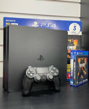 PlayStation 4 Slim Completo, 2 Controles, 2 Jogos inclusos, Na caixa com todos os cabos
